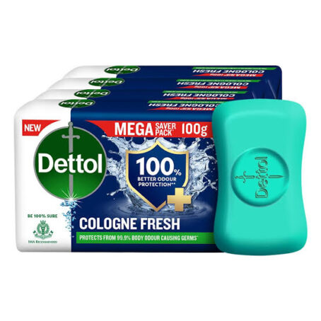 Dettol Cologone 4*100grm