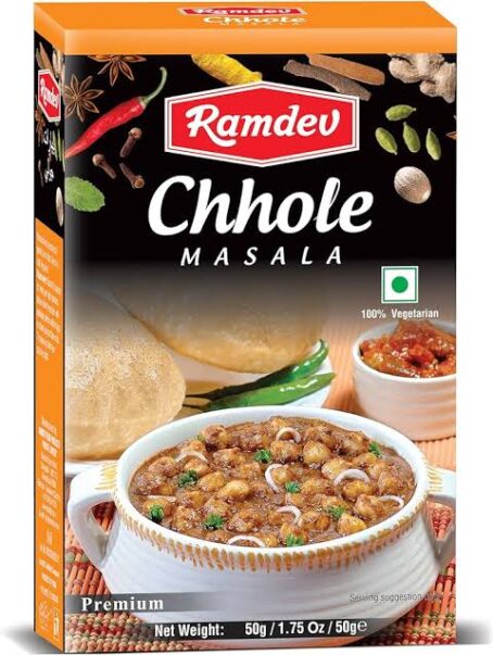 Ramdev chhole masala